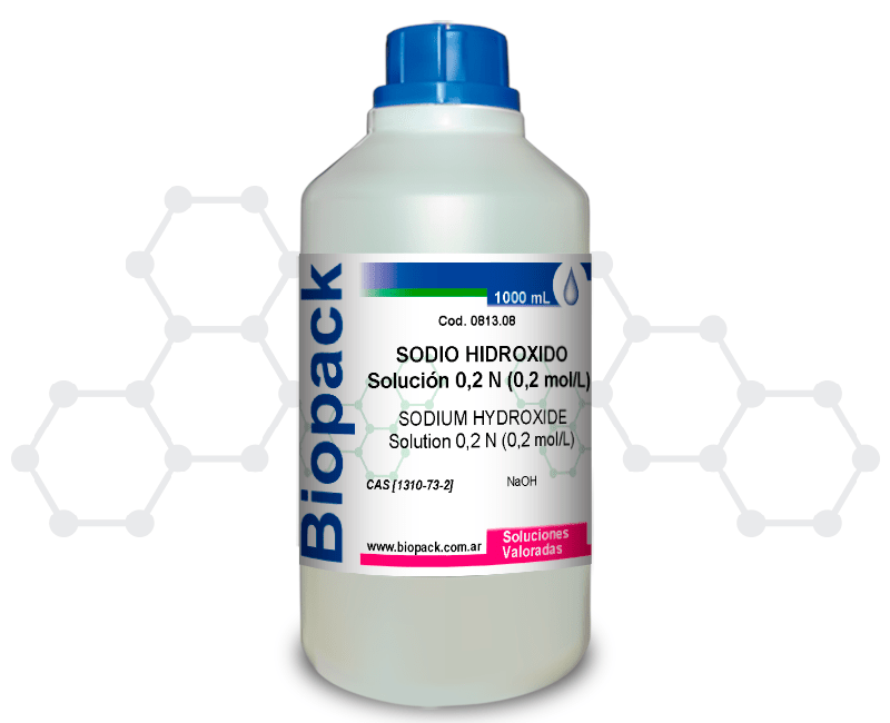 SODIO HIDROXIDO Solución 0,2 N (0,2 mol/L)