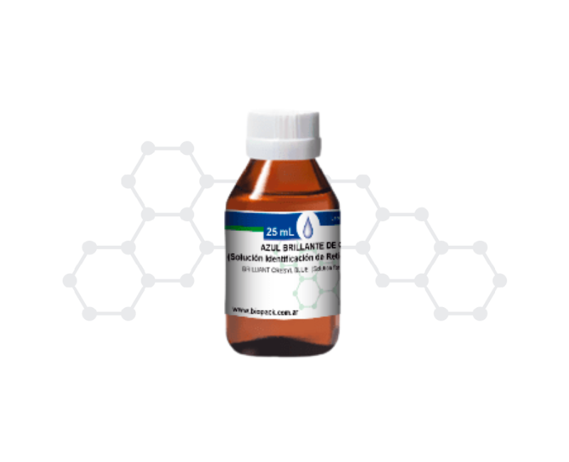 AZUL BRILLANTE DE CRESILO (Solución Identificación de Reticulocitos en G.R.)